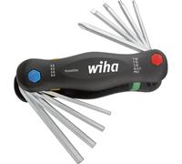 Wiha Pocketstar 9 Piece Hex, Phillips, Slotted and Torx Key Set