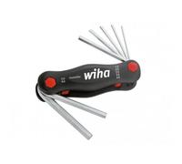 Wiha Pocketstar Hex Key Set, 7 Piece (1.5-6mm) Multi Colour (One Size)
