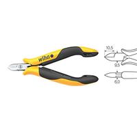 Wiha Professional Diagonal Cutting Pliers ESD Z 43 1 04 115 mm 4 1/2" (26826)