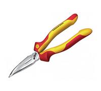 Wiha Professional Electric Bent Needle Nose Pliers 200mm Multi Colour (One Size)