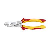 Wiha Alicates para corte de cables professional electric con resorte de apertura conectable y desconectable 210 mm, 8 1/4 inch (43662)
