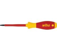 Wiha PZ2 x 100mm VDE Soft Finish Screwdriver