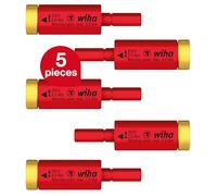 Wiha S5 easyTorque Adapter Electric, Red/Yellow, (29701S5)