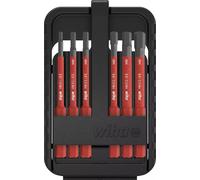 Wiha SB 2831B801 slimBit Box, Red, 6 TLG, (43156)