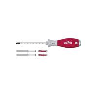 Wiha SoftFinish Dowel Racket Set with Dowels, Phillip 6mm Round Blade 41289