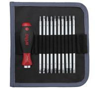 Wiha Screwdriver Bag with Interchangeable Blade Set 12 Piece Hand Rapair Tools