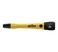 Wiha Screwdriver handle, PicoFinish® ESD magnetic For 4 mm MicroBits