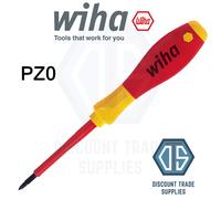 WIHA Screwdriver VDE Electric PHILLIPS POZI SLOTTED PZ1 PZ2 TORX HEX All Sizes