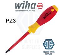 WIHA Screwdriver VDE Electric PHILLIPS POZI SLOTTED PZ1 PZ2 TORX HEX All Sizes