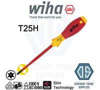 WIHA Screwdriver VDE SlimFix PH POZI SLOTTED Tamper Resistant TORX HEX All Sizes