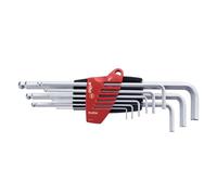 Wiha 369S9 L-key set in ProStar holder Ball End Hex 9pc