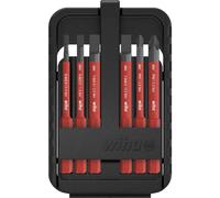 Wiha Slimbit Electric 7 Piece Slotted and Phillips Screwdriver Bit Set