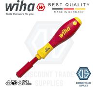 WIHA SlimBit SlimVario VDE SoftFinish Replacement Slim Bits PH1 PZ1 PZ2 TORX HEX