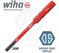 WIHA SlimBit SlimVario VDE SoftFinish Replacement Slim Bits PH1 PZ1 PZ2 TORX HEX