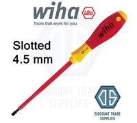 WIHA Screwdriver VDE Electric PHILLIPS POZI SLOTTED PZ1 PZ2 TORX HEX All Sizes