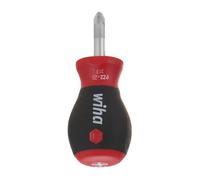 Wiha Soft Finish Stubby Pozi Screwdriver Pz2 X 25mm