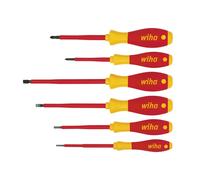 WIHA WHA00833 6 PIECE ELECTRICIANS VDE 100V INSULATED SCREWDRIVER SET PHILLIPS