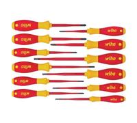 Wiha SoftFinish® electric slimFix Screwdriver Set, 12 Piece