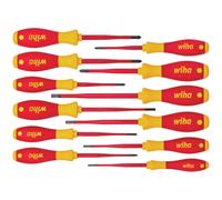 Wiha SoftFinish® electric slimFix Screwdriver Set, 12 Piece