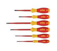 Wiha 35389 Softfinish® Electric Slimfix Sl/Ph Screwdriver Set 6 Piece