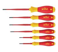 Wiha Torx Screwdriver Set Electric Slimfix Slotted 6 Piece Hand Repair Tools