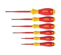 Wiha Torx Screwdriver Set Electric Slimfix Slotted 6 Piece Hand Repair Tools