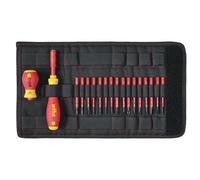 Wiha Softfinish Electric Slimvario Screwdriver Set, 19 Piece
