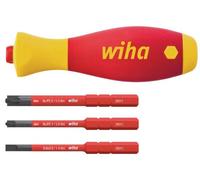 Wiha Softfinish Electric Slimvario Screwdriver Set - 4 Piece Insulated Kit For Electricians