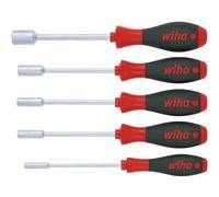 Wiha SoftFinish Hex Nut Driver Set, 5 Piece