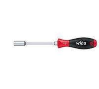 Wiha SoftFinish® Hex Socket Wrench, Inch Design with Round Blade and Hexagonal Attachment (02840) 7/16 mm x 125 mm