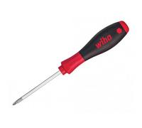 Wiha Softfinish Screwdriver, Pozidriv Tip Multi Colour (Pz1 X 80mm)