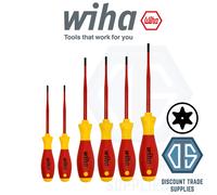 Wiha SoftFinish Screwdriver set, Electric SlimFix TORX Tamper Resistant 41245