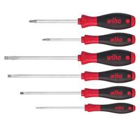 Wiha SoftFinish SL/PZ Screwdriver Set, 6 Piece
