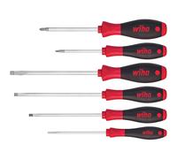 Wiha SoftFinish® SL/PZ Screwdriver Set, 6 Piece