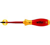 Wiha Softfinish Vde Slimfix Square Robertson Screwdriver #1 2.3 X100mm 1000v Ac