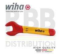Wiha Spanner Wrench 11mm Vde Electricians Single Insulated Open End 43031