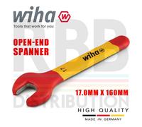 Wiha Spanner Wrench 17mm Vde Electricians Single Insulated Open End 43037