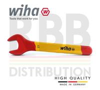 Wiha Spanner Wrench 27mm Vde Electricians Single Insulated Open End 43042