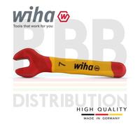 Wiha Spanner Wrench 7mm Vde Electricians Single Insulated Open End 43027