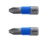 Wiha TerminatorBlue Impact Bit Phillips #2-1 Inch - 2 Pack