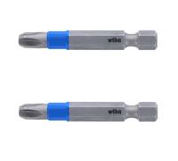 Wiha TerminatorBlue Impact Bit Phillips #3-2 Inch - 2 Pack