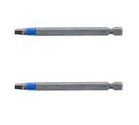 Wiha TerminatorBlue Impact Bit Square #2-3.5 Inch - 2 Pack