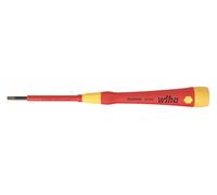 Wiha Tools 32004 Insulated Pico Finish Precision Slotted Screwdriver - 3.5 x 60 mm. by Wiha Tools