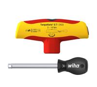 Wiha Torque screwdriver with T-handle TorqueVario-S T electric