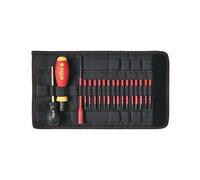 Wiha 36791 TorqueVario®-S electric Screwdriver 19 Piece VDE Cased Set WHA36791