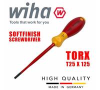 Wiha Screwdriver Torx SlimFix T25 Head 1000v VDE Electrician SoftFinish 36539
