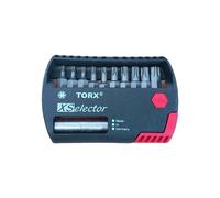 Wiha Torx Star XSelector Bit Set Standard Hex 11-Piece T07-T40 & Bit Holder