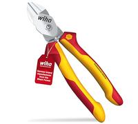 Wiha VDE Bi-Cut Switchable High-Performance Diagonal Cutters | DynamicJoint® | 38984 Two cutting modes provide increased cutting power at the push of a button for demanding applications.