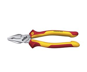 Wiha VDE Electricians High Leverage Dynamic-Joint® Opti-Grip Pliers 200mm 26714