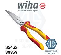 Wiha VDE Industrial Electric Cable Cutter Pliers Snips 1000v Needle Nose Dynamic